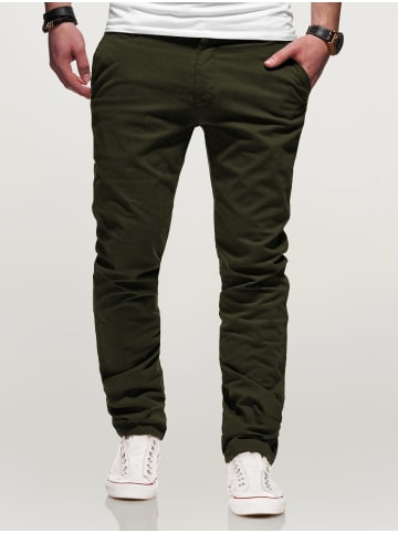 behype Chinohose Heritage in khaki