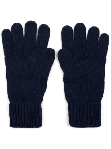 styleBREAKER Strick Handschuhe in Midnight-Blue / Dunkelblau