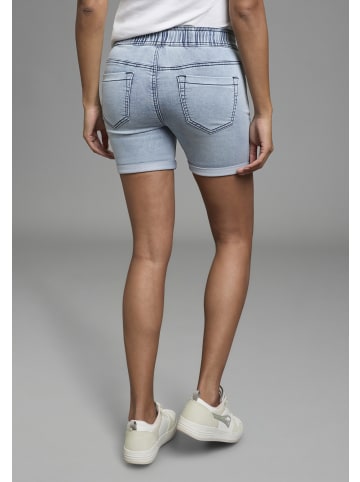 ARIZONA Jogg-Jeansbermudas in bleached