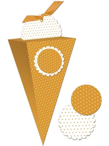 Buntpapierfabrik Ludwig Bähr Geschenkbox Chiara 7,5x20x7,5cm Packung mit 5 Stück Motiv: 26