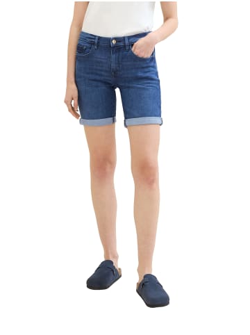 Tom Tailor Shorts Slim Fit Five-Pocket Jeansshorts Denim in Blau