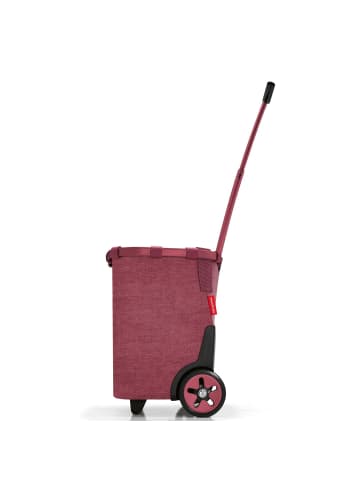 Reisenthel carrycruiser - Einkaufstrolley 47.5 cm (forest gold) in twist maroon