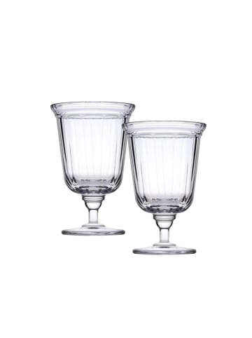 Pasabahce Pasabahce Facade Dessertschalen 360 ml - 2er Set ø10 cm aus in Transparent
