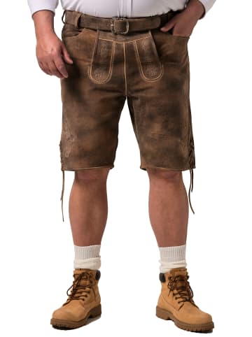 Men Plus Bermuda in mahagonibraun