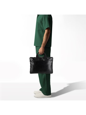 PICARD Buddy Aktentasche Leder 40 cm Laptopfach in schwarz