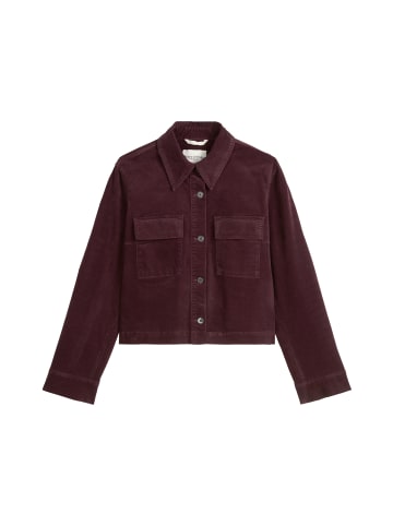 Marc O'Polo Samtjacke regular in black cherry