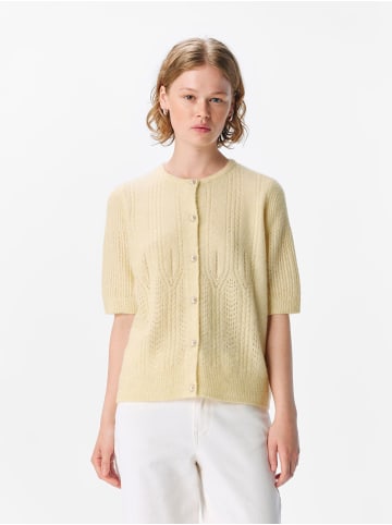 Object Strickjacke in Pale Banana