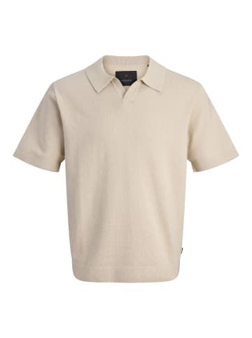 Jack & Jones Gestricktes Polo in Ancient Scroll