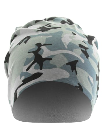 MSTRDS Beanies in grey camouflage/charcoal