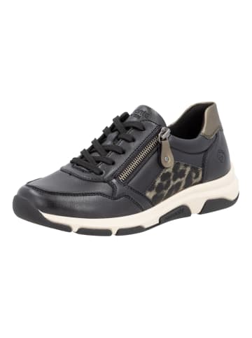 remonte Sneaker in Schwarz/Gold