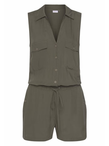 LASCANA Kurzoverall in khaki