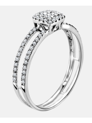 Diamant L'éternel Ring aus 375 Weißgold mit Diamant
