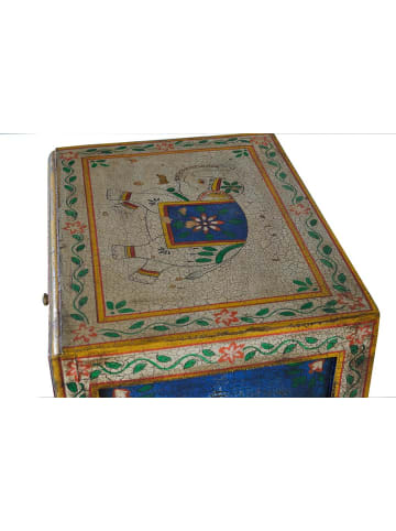 Giner y Colomer Mehrfarbiger Nachttisch aus Mangoholz in Multicolored