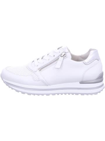 Gabor Lowtop-Sneaker in weiss/silber