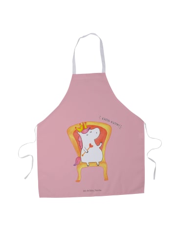 Mr. & Mrs. Panda Schürze Einhorn Prinzessin ohne Spruch in Rot Pastell
