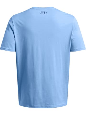 Under Armour T-Shirt "Ua Bball Net Icon Ss" in Blau