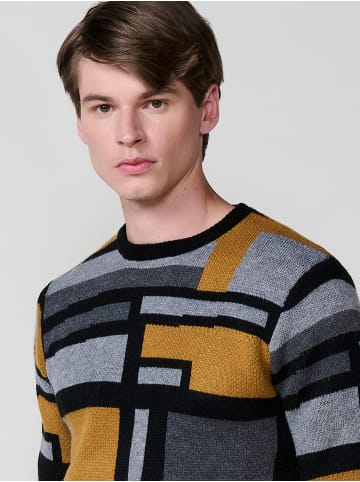 KOROSHI Gestrickter pullover in beige