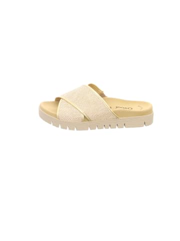 Gabor Pantoletten für Damen in creme