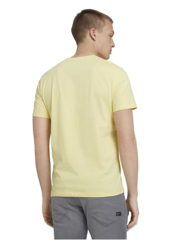 Tom Tailor Tom Tailor T-Shirt Kurzarmshirt in gelb