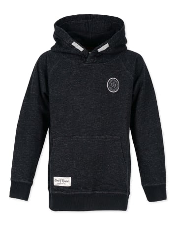 Band of Rascals Kapuzenpullover " Denim Raglan " in schwarz