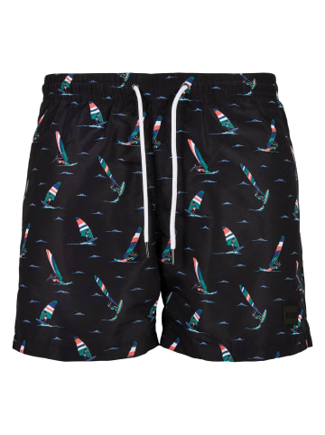 Urban Classics Badeshorts in surf aop