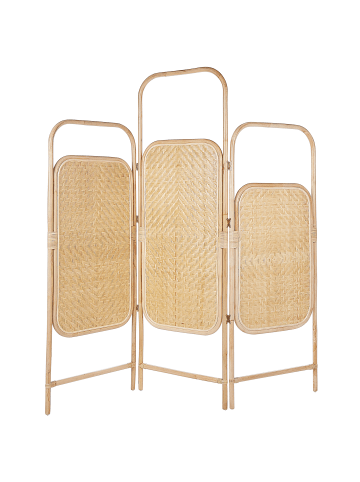Beliani Paravent CARPI in /Beige - (W) 166 x (H) 180 x (L) 3 cm