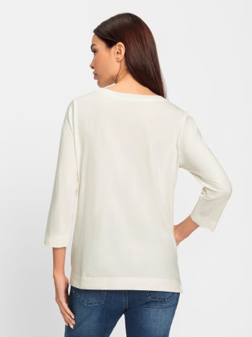 Heine 3/4-Arm-Shirt in ecru