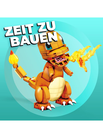 Nintendo MEGA POKÉMON Glumanda Figur zum Zusammenbauen Bauspielzeug 6+ GKY96