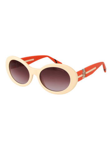comma Frauen Sonnenbrille Oval Creme