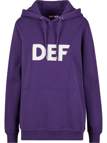 DEF DEF Kapuzenpullover in purple