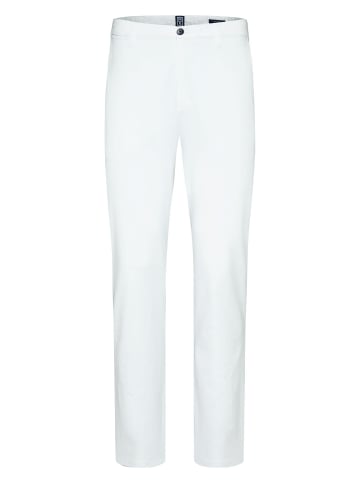 Meyer Chinohose M5 Moderne Chino Stretch Cotton in WEIß