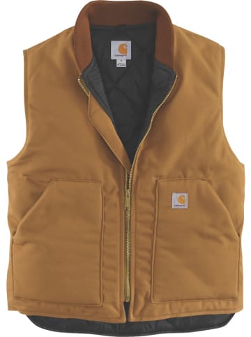 CARHARTT  Weste "V01 Insulated 106676" in Braun