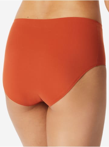 Schiesser Slip Invisible Soft in terracotta