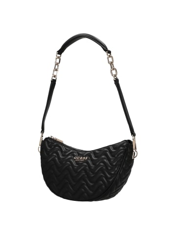 Guess Melisandra Top Zip - Schultertasche 25 cm (black) in schwarz