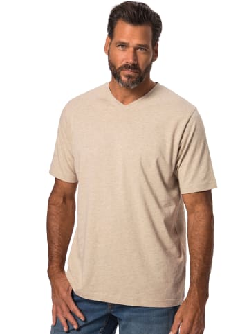 JP1880 Kurzarm T-Shirt in natur melange
