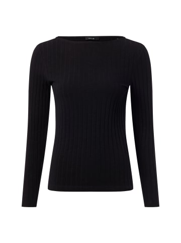 OPUS Langarmshirt Sovke in schwarz