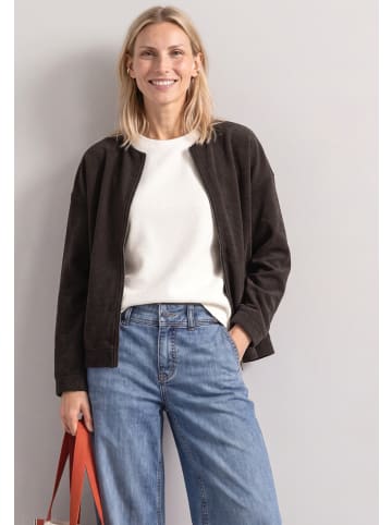 Street One Sweatjacke in schoko - 0001