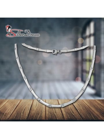 SilberDream 925 Sterling Silber Damen SilberDream Halsketten Stone-Style  ca. 44cm