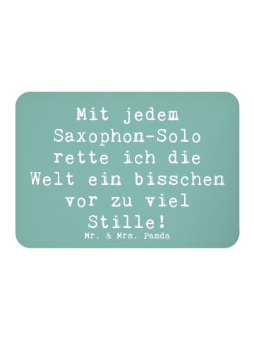 Mr. & Mrs. Panda magnet Spruch Saxophon Magie mit Spruch in Meeresbrise