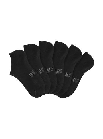 H.I.S Sneakersocken in 6x schwarz