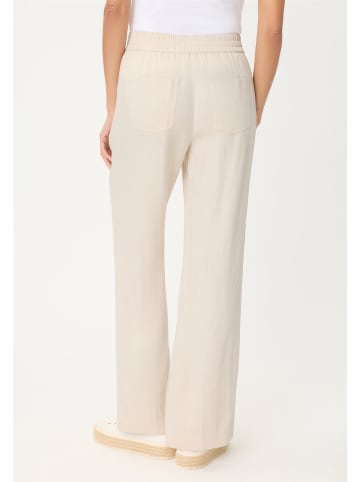 Olsen Hose in Linen Beige