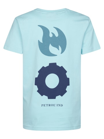Petrol Industries T-Shirt mit Logo Citrusview in Blau
