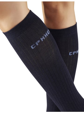 Copenhagen Studios Kniestrümpfe in 2x marine