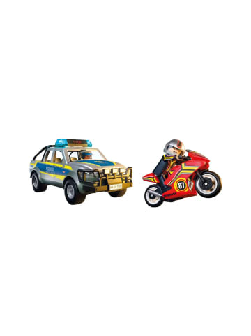 Playmobil Spielfigurenset City Action Verfolgungsjagd mit Polizei Pick-Up, 4-10 Jahre