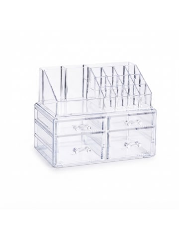relaxdays Make Up Organizer in Transparent