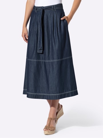 Heine Jeans-Rock in blue-stone-washed