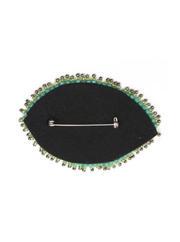 collezione alessandro Brosche " Eye " in grün