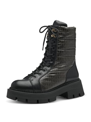 Tamaris Schnürstiefel in schwarz