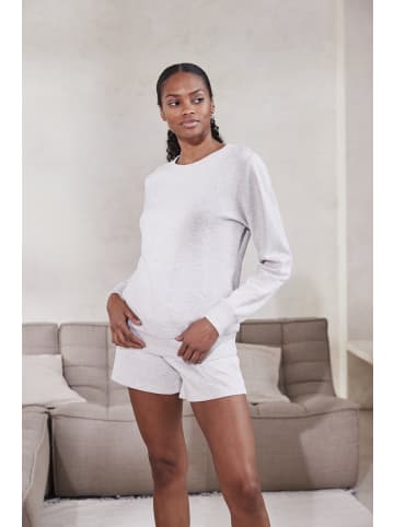 Vivance by Lascana Sweatshorts in grau meliert