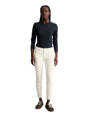 Marc O'Polo DENIM Jeans Model Alva slim cropped in Weiß